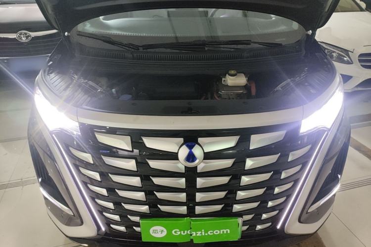Used Denza D9 2022 DM-i 970 Four-Wheel Drive Flagship Model Engine Bay