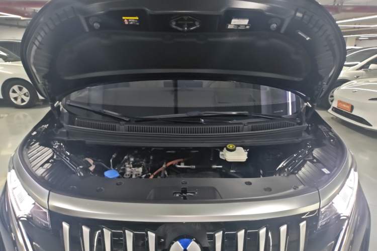 Used Denza D9 2022 EV 600 Four-Wheel Drive Flagship Model Engine Bay