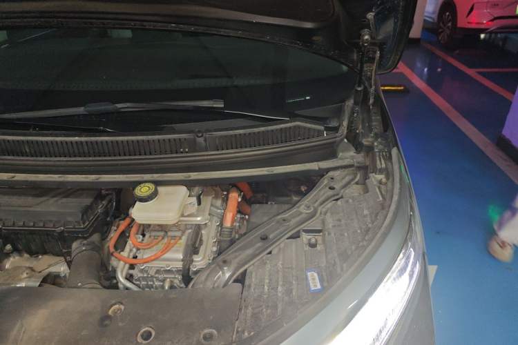 Used Denza D9 2022 DM-i 970 Four-Wheel Drive Flagship Model Engine Bay Left