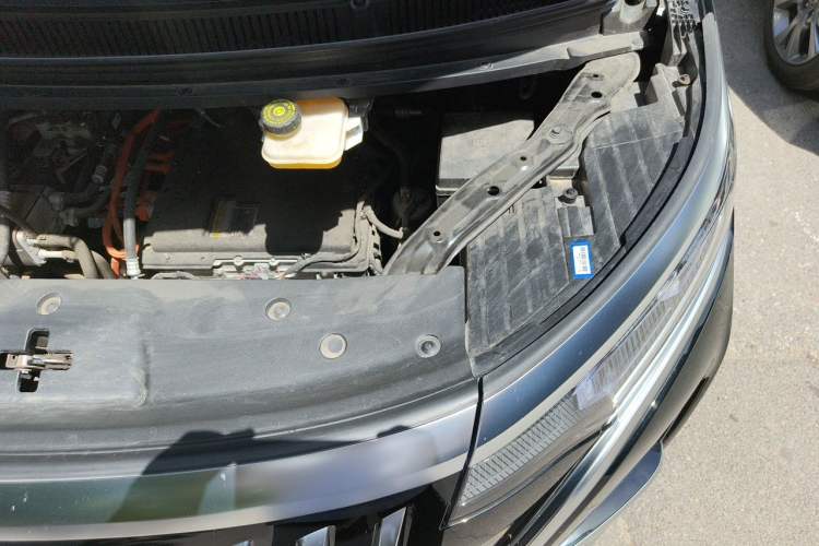 Used Denza D9 2022 EV 600 Four-Wheel Drive Flagship Model Engine Bay Left
