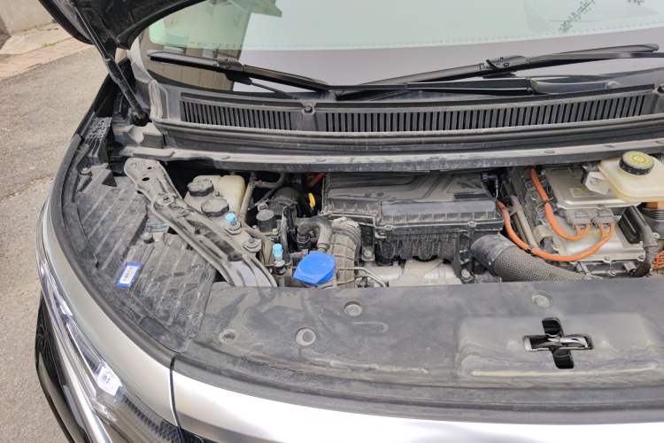 Used Denza D9 2022 DM-i 970 Four-Wheel Drive Prestige Model Engine Bay Right