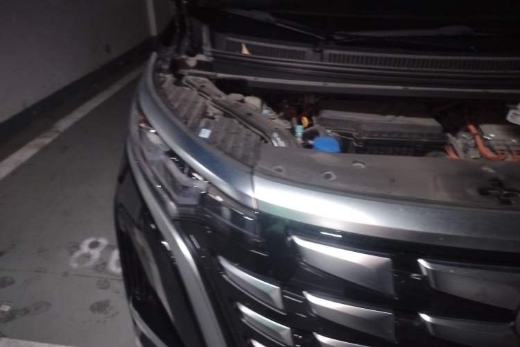 Used Denza D9 2022 DM-i 970 Four-Wheel Drive Prestige Model Engine Bay Right