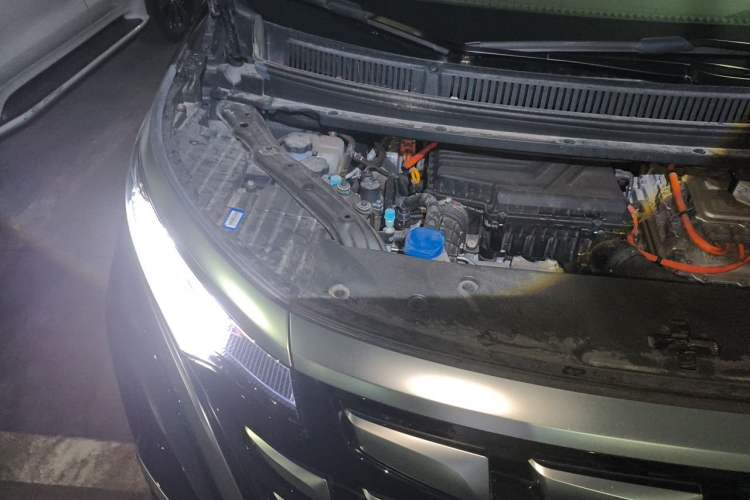 Used Denza D9 2022 DM-i 1040 Prestige Model Engine Bay Right