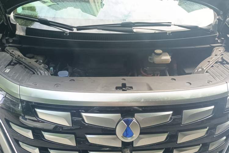 Used Denza D9 2022 DM-i 970 Four-Wheel Drive Flagship Model Engine Bay