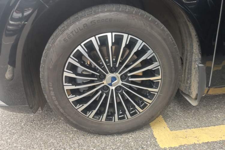 Used Denza D9 2022 DM-i 1040 Prestige Model Exterior 4