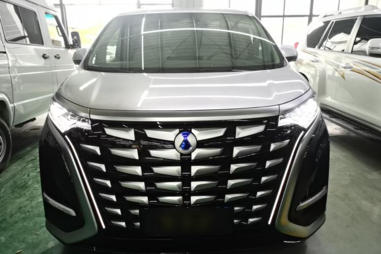 Used Denza D9 2022 DM-i 970 Four-Wheel Drive Flagship Model Front