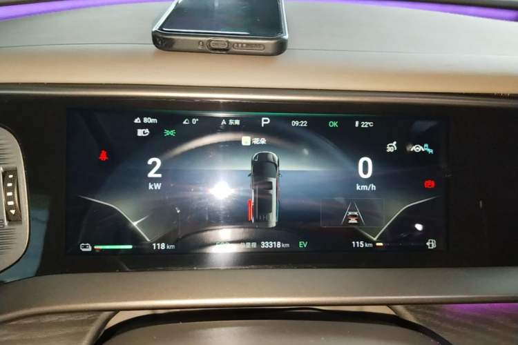 Used Denza D9 2022 DM-i 970 Four-Wheel Drive Prestige Model Instrument Cluster