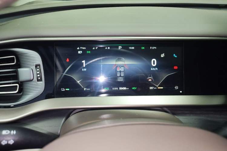 Used Denza D9 2022 DM-i 970 Four-Wheel Drive Prestige Model Instrument Cluster