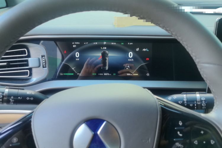 Used Denza D9 2022 DM-i 970 Four-Wheel Drive Prestige Model Instrument Cluster