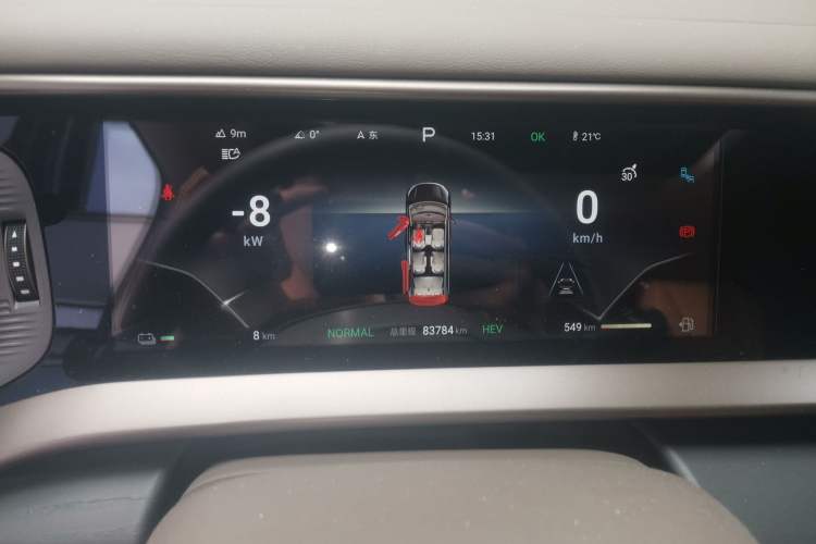 Used Denza D9 2022 DM-i 970 Four-Wheel Drive Prestige Model Instrument Cluster