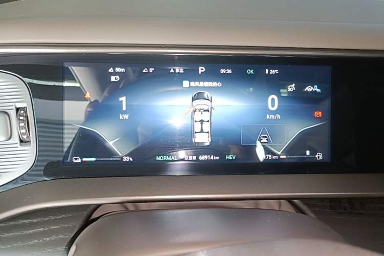 Used Denza D9 2022 DM-i 970 Four-Wheel Drive Prestige Model Instrument Cluster
