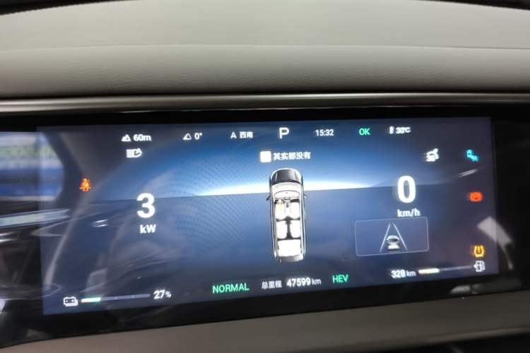 Used Denza D9 2022 DM-i 970 Four-Wheel Drive Prestige Model Instrument Cluster