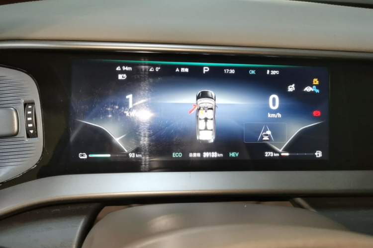 Used Denza D9 2022 DM-i 970 Four-Wheel Drive Flagship Model Instrument Cluster