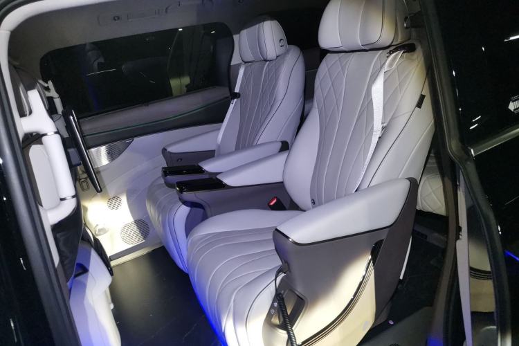 Used Denza D9 2022 DM-i 970 Four-Wheel Drive Flagship Model Left Rear Seat
