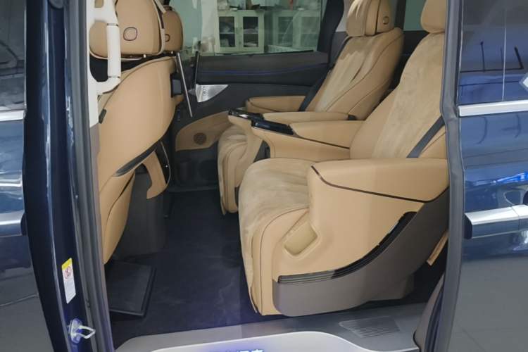 Used Denza D9 2022 DM-i 970 Four-Wheel Drive Flagship Model Left Rear Seat