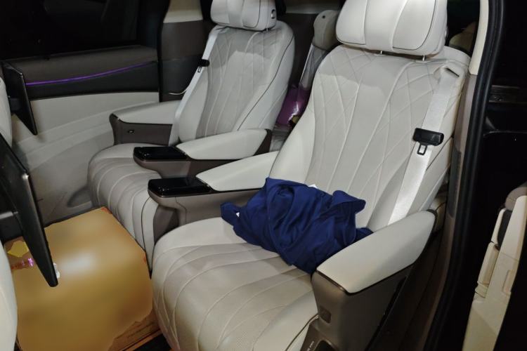Used Denza D9 2022 DM-i 970 Four-Wheel Drive Flagship Model Left Rear Seat