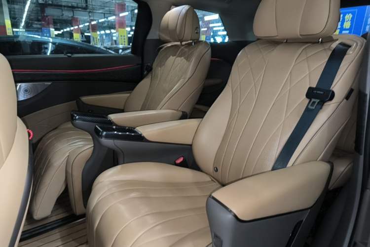 Used Denza D9 2022 DM-i 1040 Prestige Model Left Rear Seat