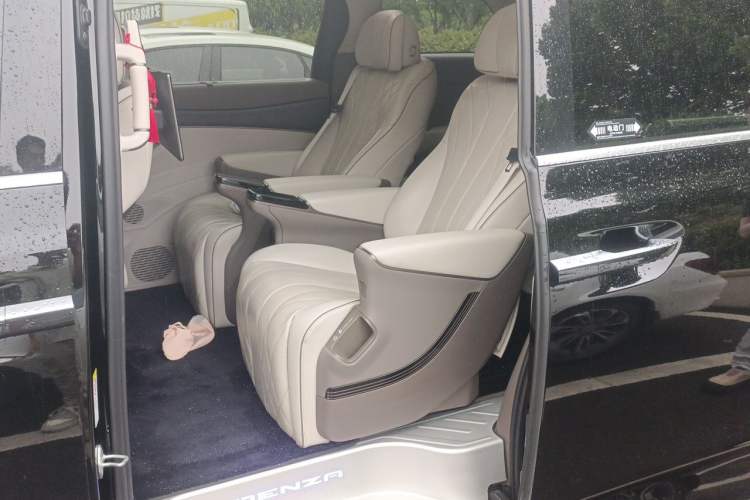 Used Denza D9 2022 DM-i 970 Four-Wheel Drive Prestige Model Left Rear Seat