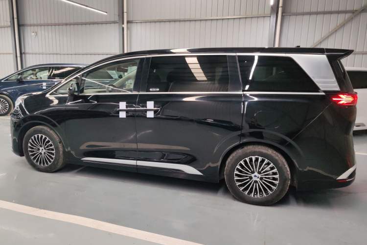 Used Denza D9 2022 EV 600 Four-Wheel Drive Flagship Model Left Side