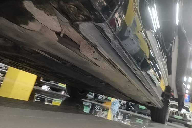 Used Denza D9 2022 DM-i 970 Four-Wheel Drive Flagship Model Left Side Sill