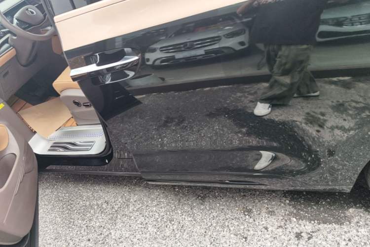 Used Denza D9 2022 DM-i 970 Four-Wheel Drive Flagship Model Left Side Sill