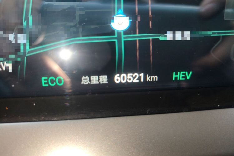 Used Denza D9 2022 DM-i 945 Luxury Model Odometer Close Up