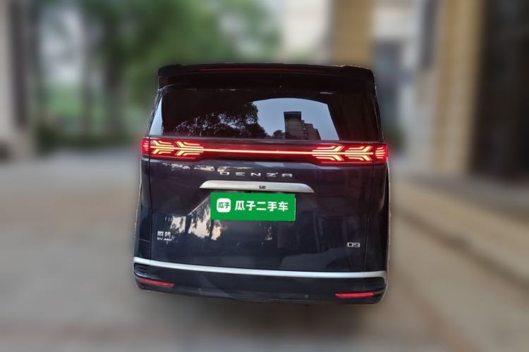 Used Denza D9 2022 EV 600 Four-Wheel Drive Flagship Model Rear