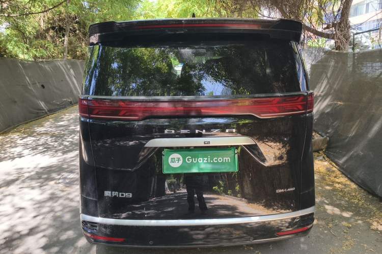 Used Denza D9 2022 DM-i 970 Four-Wheel Drive Flagship Model Rear