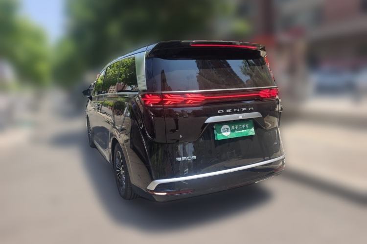 Used Denza D9 2022 DM-i 1040 Prestige Model Rear Left 45 Deg