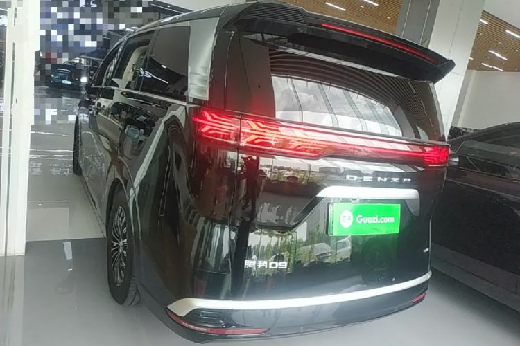 Used Denza D9 2022 DM-i 1040 Prestige Model Rear Left 45 Deg