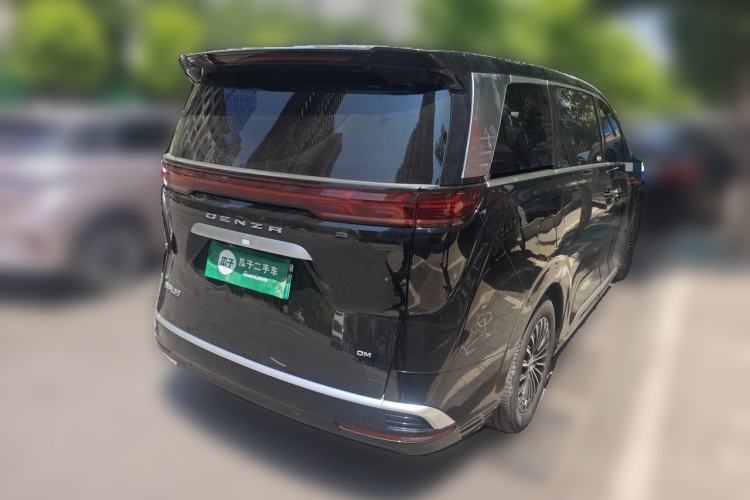 Used Denza D9 2022 DM-i 1040 Prestige Model Rear Right 45 Deg