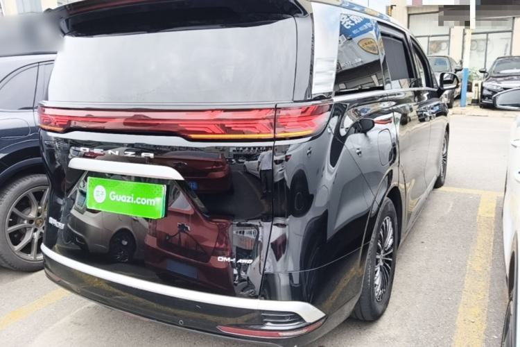 Used Denza D9 2022 DM-i 970 Four-Wheel Drive Prestige Model Rear Right 45 Deg