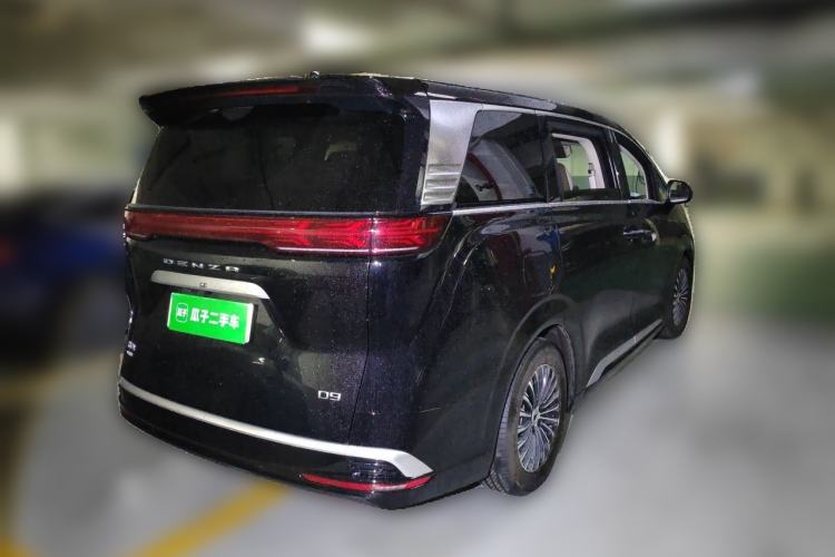 Used Denza D9 2022 DM-i 1040 Prestige Model Rear Right 45 Deg