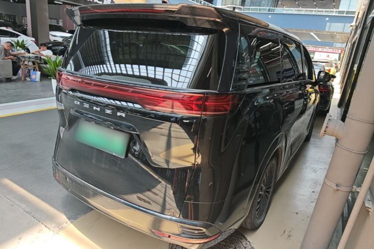 Used Denza D9 2022 DM-i 1040 Prestige Model Rear Right 45 Deg