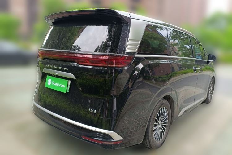 Used Denza D9 2022 DM-i 1040 Prestige Model Rear Right 45 Deg