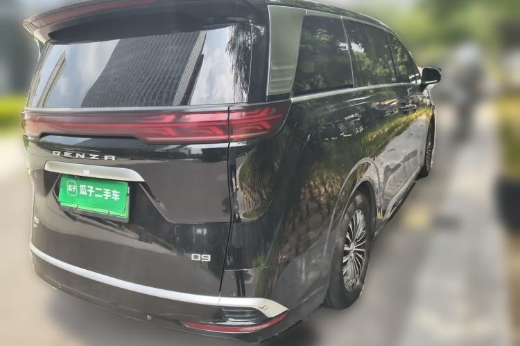 Used Denza D9 2022 DM-i 1040 Prestige Model Rear Right 45 Deg