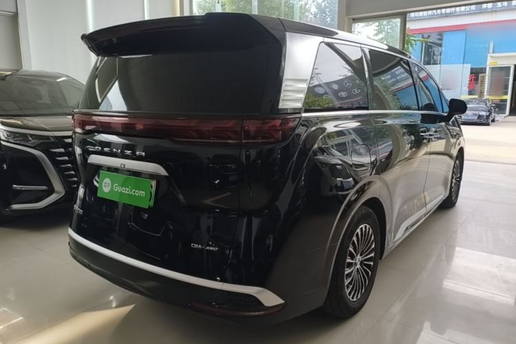 Used Denza D9 2022 DM-i 970 Four-Wheel Drive Flagship Model Rear Right 45 Deg