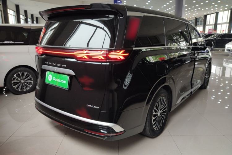 Used Denza D9 2022 DM-i 970 Four-Wheel Drive Prestige Model Rear Right 45 Deg