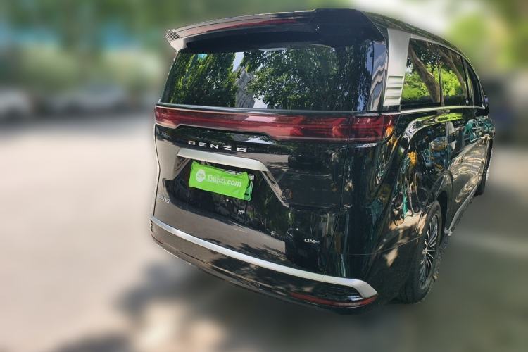 Used Denza D9 2022 DM-i 1040 Prestige Model Rear Right 45 Deg