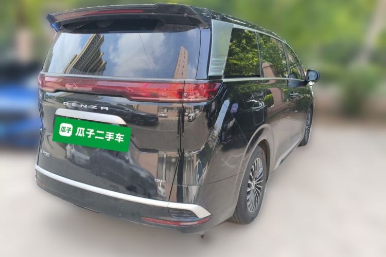 Used Denza D9 2022 DM-i 1040 Prestige Model Rear Right 45 Deg