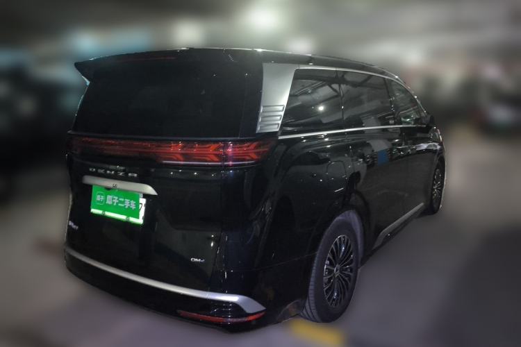 Used Denza D9 2022 DM-i 1040 Prestige Model Rear Right 45 Deg