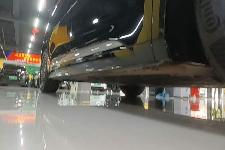 Used Denza D9 2022 DM-i 970 Four-Wheel Drive Flagship Model Right Side Sill