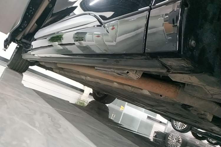 Used Denza D9 2022 DM-i 970 Four-Wheel Drive Prestige Model Right Side Sill