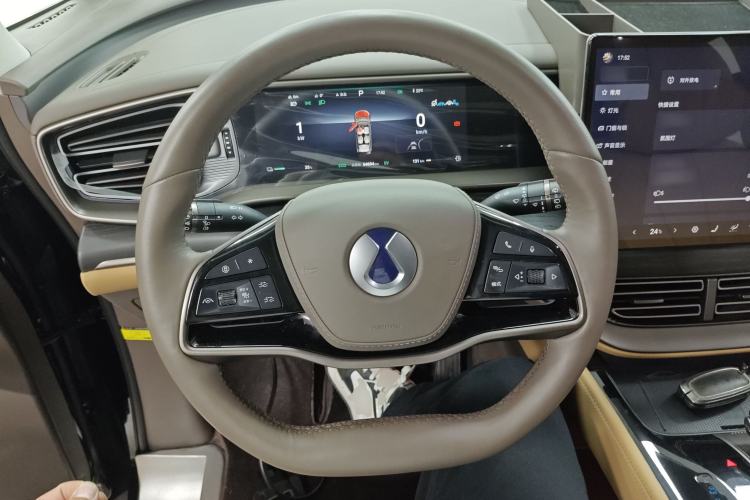 Used Denza D9 2022 DM-i 970 Four-Wheel Drive Prestige Model Steering Wheel