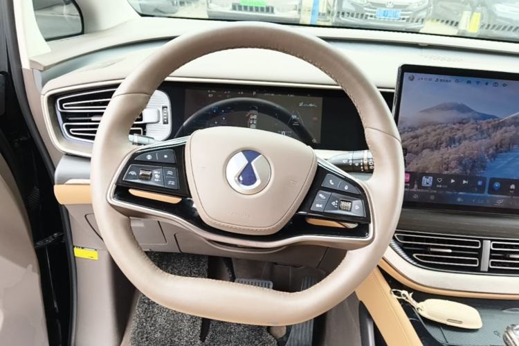 Used Denza D9 2022 DM-i 970 Four-Wheel Drive Prestige Model Steering Wheel
