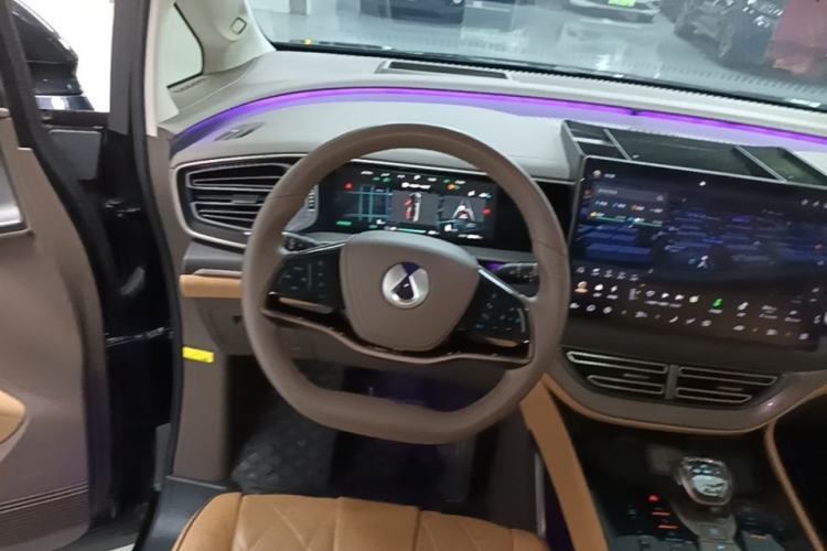 Used Denza D9 2022 EV 600 Four-Wheel Drive Prestige Model Steering Wheel