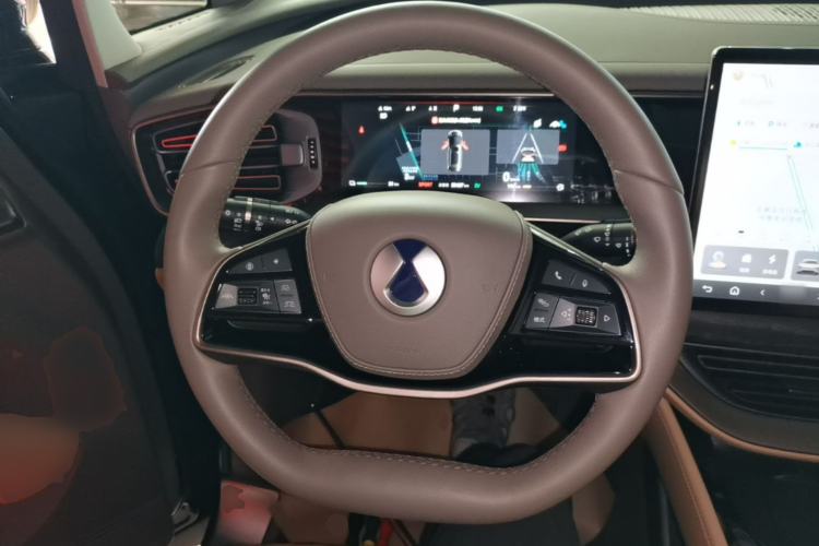 Used Denza D9 2022 DM-i 970 Four-Wheel Drive Prestige Model Steering Wheel