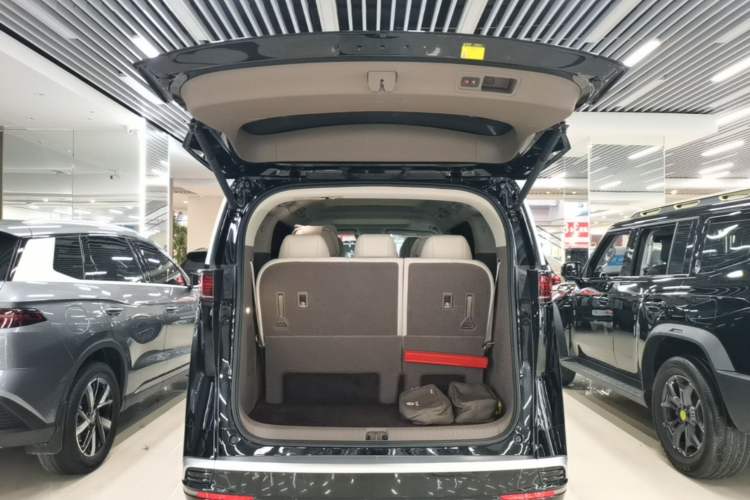 Used Denza D9 2022 DM-i 970 Four-Wheel Drive Prestige Model Trunk