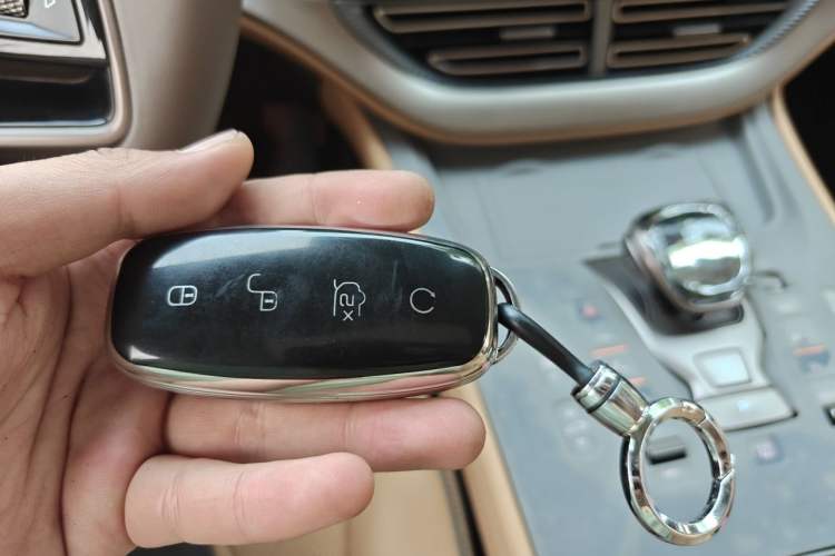 Used Denza D9 2022 DM-i 970 Four-Wheel Drive Prestige Model Vehicle Key