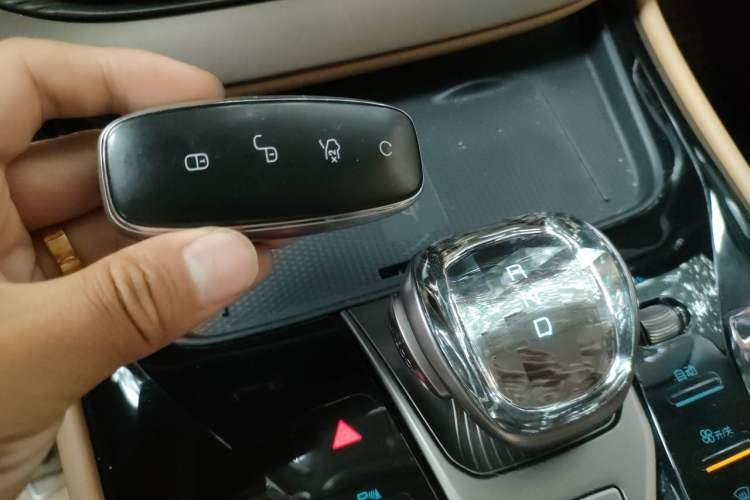 Used Denza D9 2022 DM-i 970 Four-Wheel Drive Prestige Model Vehicle Key